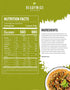 2 1 680 37g 5 ReadyWise Outdoor Pro Adventure Meal - Pork Chile Verde with Beans, Servings, Pouch, Gluten Free