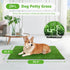 39''x 31.5'' 1 Pack Artificial Dog Grass Pee Pad: Professional Indoor Outdoor Potty Training Rug - Large Replacement