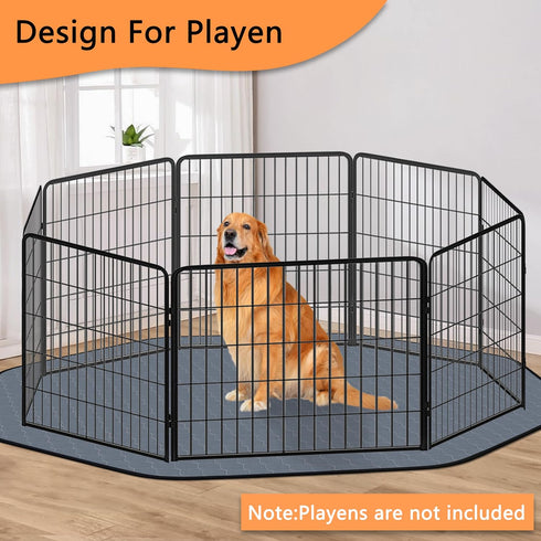 63'' 24'' 8 2 Pack Bunlitent Washable Pee Pads for Dogs, Diagonal Octagon Puppy Pads, Designed for Width Panels Dog