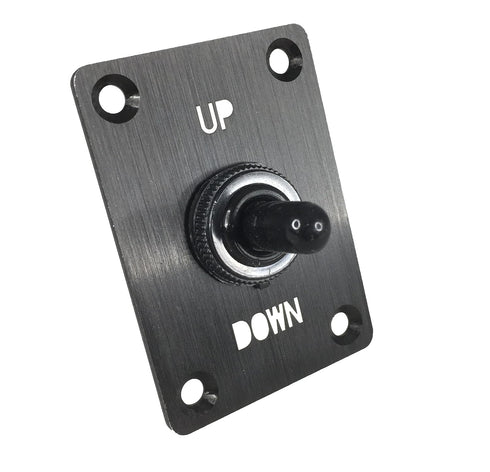 Pactrade Marine Boat Trim Tab Momentary Toggle Up Down Switches Panel - 3-Position Momentary Control DC12V