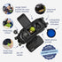 14"-19" rubyloo Dog Stroller Caddy Organizer with Poop Bag Dispenser, Treat Pocket, Water Bowl Dog Stroller Accessories