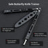 Practice Tool Set of 3 Color, Full Stainless Steel, Cool Color Design (black&silver&colorful)