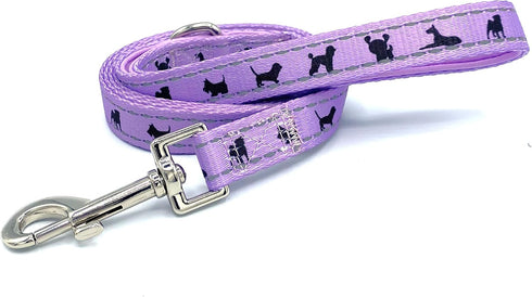 EcoBark Dog Leash - Soft Reflective Comfort Training Leash with Padded Handle for Small Medium Large Dogs