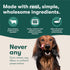 9oz, 6 Pack Jinx Beef & Chicken Grain Free Wet Dog Food Pouches, Meal or Dog Food Topper Mix-in, Made with Real Beef
