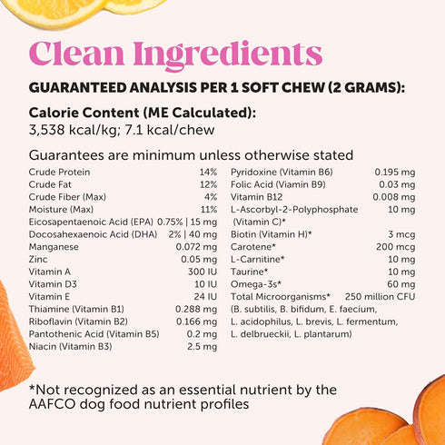 Pet Honesty Multivitamin Puppy Treats - Essential Dog Supplements for Learning, Cognitive Development, Immune Health