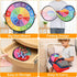 Accmor 29" 3 4 5 6 7 8 9 10 11 12 Large Dart Board for Kids, Kids Dart Board with Sticky Balls, Backyard Outdoor Games