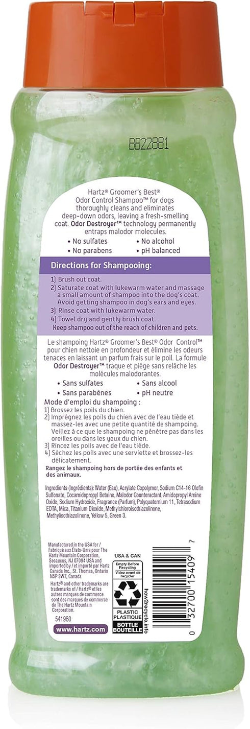HARTZ Groomer's Best Odor Control Dog Shampoo