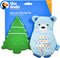 The Dodo Woodland Animals Stuffingless Dog Toy Set: 2pc Bear & Tree, Durable Toys for Dogs