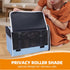 18x11x11 Inch Top Loading Medium Cat Carrier with Privacy Curtain, Soft-Sided Small Pet Travel Crate Vet Approved