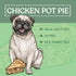 Chicken Pot Pie Cookies, Lactose Free, Gluten Free, 14 oz of All Natural Crunchy Goodness for All Breeds