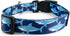 Limeloot Sharks Dog Collar, Summer Themed Dog Collar for Male and Female Dogs, Medium