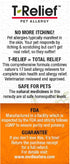 T-Relief Pet Allergy Support for Dogs & Cats, Natural Medicine for Itchy Relief, Healthy Skin & Coat, 90 Tablets