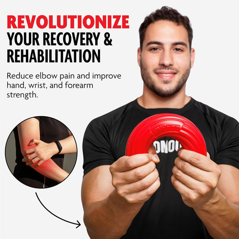 Flex Resistance Bar for Physical Therapy by DMoose - Non-Slip Odorless TPE Material Exercise Bar