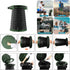 Camping,19.7" 880lbs,Retractable XXL Portable Toilet for H Adjustable Folding Toilet with Lid,Carry Bag,Capacity