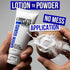 Groin Guard Anti-Chafing Cream Lotion to Powder, Stops Chafing, Sweat Defense, Odor Control, Fresh Scent, Ball & Thigh