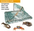 Dddzerong (2 Sets) Foldable Crab Trap & Collapsible Cage Portable, Durable Fishing Gear for Dungeness, Rock, and Blue