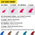 zetpo Cat Nail Caps with Adhesives and Applicators (M, 5X Glitter Random Colors, 100 pcs)