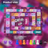 NETANICO 21+,2-8 Drinking Games,Leather Mat Drinking Board Game for Adults,Interactive Girls Night Drinking
