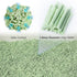 Tofu Cat Litter, 24 lb, Ultra Absorbent, Strong Clumping, Flushable, Low Tracking, Dust-Free, Green Tea (4 Packs)