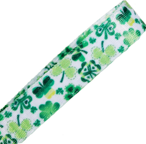 BoomBone Cat Flower Collar for St Patricks Day, Breakaway Puppy Charms, Irish Pet Accessories