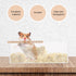 Totority Hamster Sand Bath Box, Acrylic Toilet Hamster Bathtub Small Animal Pet Sauna Toilet Sand Bath Box Shower Case