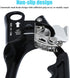 WILDKEN Climbing Hand Ascender for Outdoor Mountaineering, Rappelling Equip for 8-12MM Rope, Left Right Hand