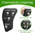 Watayo 4 Wheel Baseball Umpire Clicker, Black Umpire Indicator Gear for Scorekeeper Recording Outs & Innings