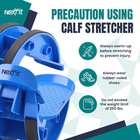 Foot & Calf Stretcher Premium Stretcher for Plantar Fasciitis, Achilles Tendonitis Relief Foot Rocker with Durable