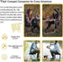 Generic 330 Lbs 330 Lbs Mountaineering and Hiking Portable Stool, Capacity Sturdy Collapsible Stool, Folding Chair