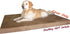 Dogbed4less External Pet Bed Cover with Zipper Liner, Extra Large Dog, 55"X37"x4", Brown - Replacement Cover Only