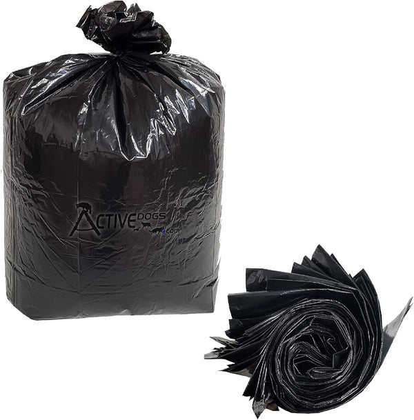 ActiveDogs Dog Poop Bucket Bags 12PK - Heavy Duty 5 Gallon Poop