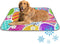 imiBBWQu Cooling Pad Colorful Easter Eggs Dog Cooling Mat Pad Washable Dog Cat
