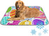 imiBBWQu Cooling Pad Colorful Easter Eggs Dog Cooling Mat Pad Washable Dog Cat