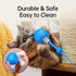 morhandisn Interactive Cat & Dog Toys for Indoor Pets, Automatic Electric Self Rotating Ball with Chirping Sound