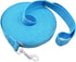 SALO Nylon Training Dog Leash, 20ft Sky Blue, 1 Inch Wide for Small Medium Large Dogs, Obedience Training