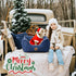 Premium Small Dog Car Seat - Waterproof Car Seats for Small/Medium Dogs, Pet Seat with Clip-On Leash for Travel Carrier