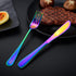 Travel Utensils Set, Reusable Camping Cutlery, Stainless Steel Flatware with Case, Knife/Fork/Spoon/Straw Included