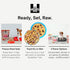96% Nature's Diet Ready Raw Freeze-Dried Raw Dog Food, Beef, Human Grade, High Pressure Pasteurized (HPP), Meat, Organ