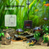 Aquarium Thermometer, LED Digital Waterproof Temperature Gauge with USB Power for Fish Tank, Suction Cup
