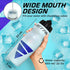 VETRA Sports 22 Ounce Squeeze Water Bottle, Leak Proof Valve for Running, Cycling, Soccer