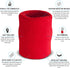 Suddora Arm Sweatbands, Absorbent and Breathable Thick Cotton Bands for Gymnastics, Basketball, and Football