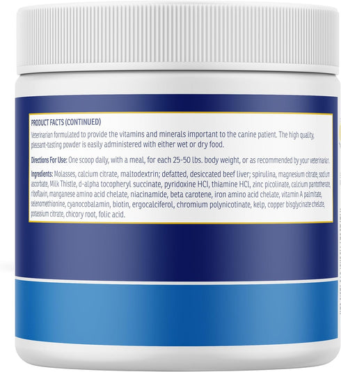 8 oz Rx Vitamins Essentials for Dogs - Daily Vitamins & Minerals - with Blue Spirulina, Kelp Powder, and Milk Thistle