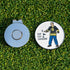 Funny Golf Ball Marker Magnetic Hat Clip for Putting Green, Unique Golf Gadgets for Men and Women