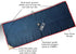 Multi-Function Magnetic Golf Towel - Dual Wash Pockets, Waffle Pattern, Ball Scrubber, Perfect Golf Gift