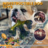 Dog Toys for Aggressive Chewers, 2 Pack Tough Chew Toys, Indestructible Beef Bacon Flavor for Large Dogs