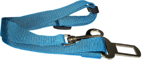 Furhaven Adjustable Pet Seat Belt for Cars, Lagoon Blue, One Size