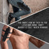 GASHER Scuba Diving Knife with Leg Straps and Sheath, Lightweight Razor Sharp Diving Equipment
