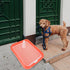 17.7x14x2 Inches ULTECHNOVO Mesh Dog Toilet Tray Lightweight Anti-Slip Easy Clean Removable Mesh Top for Indoor Puppy