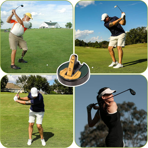 Magnetic Golf Hat Clip, Funny Golf Ball Marker with Three-Tooth Cap Clip for Golf Accessories