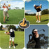Magnetic Golf Hat Clip, Funny Golf Ball Marker with Three-Tooth Cap Clip for Golf Accessories